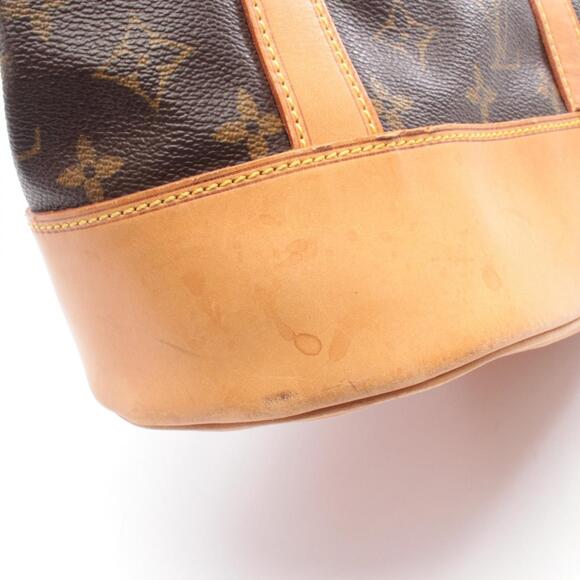 LOUIS VUITTON Brown Monogram Leather Shoulder Bag - Picture 5 of 9